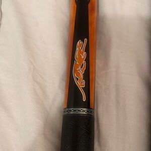 Axe Black and Orange Baseball Bat